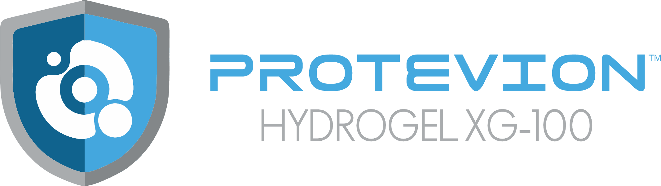 Protevion Hydrogel horizontal full logo text color